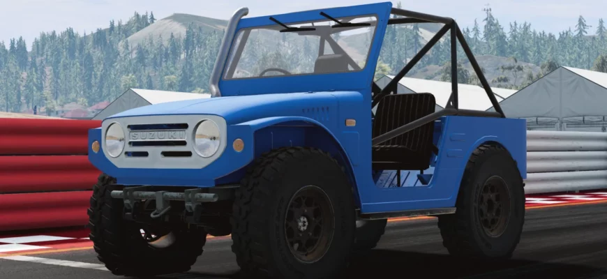 Мод SUZUKI LJ10 V2.5 0.30.X ДЛЯ BEAMNG.DRIVE