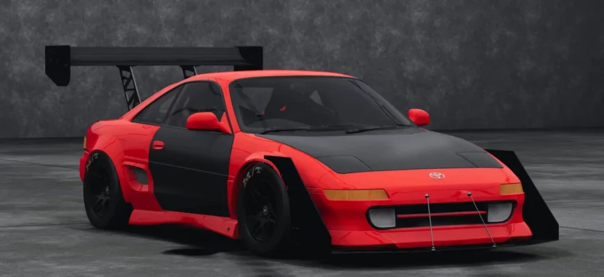 Мод TOYOTA MR2 V1.5 0.30.X ДЛЯ BEAMNG.DRIVАE