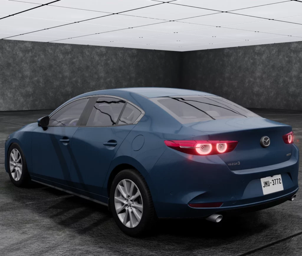 Мод 2020 MAZDA 3 V1.0 ДЛЯ BEAMNG.DRIVE