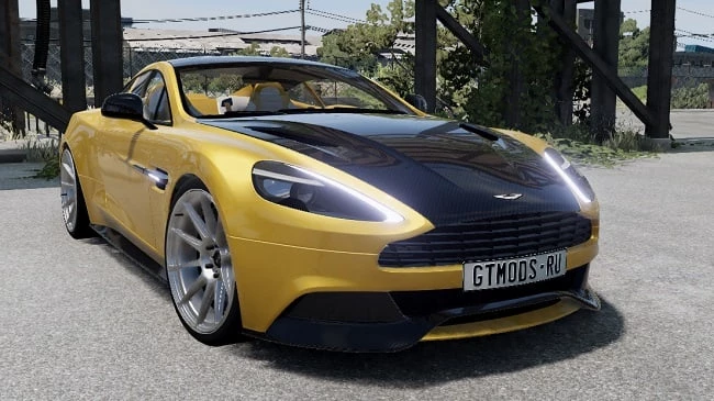 Мод ASTON MARTIN VANQUISH V3.0 0.30.X для BeamNG.DRIVE