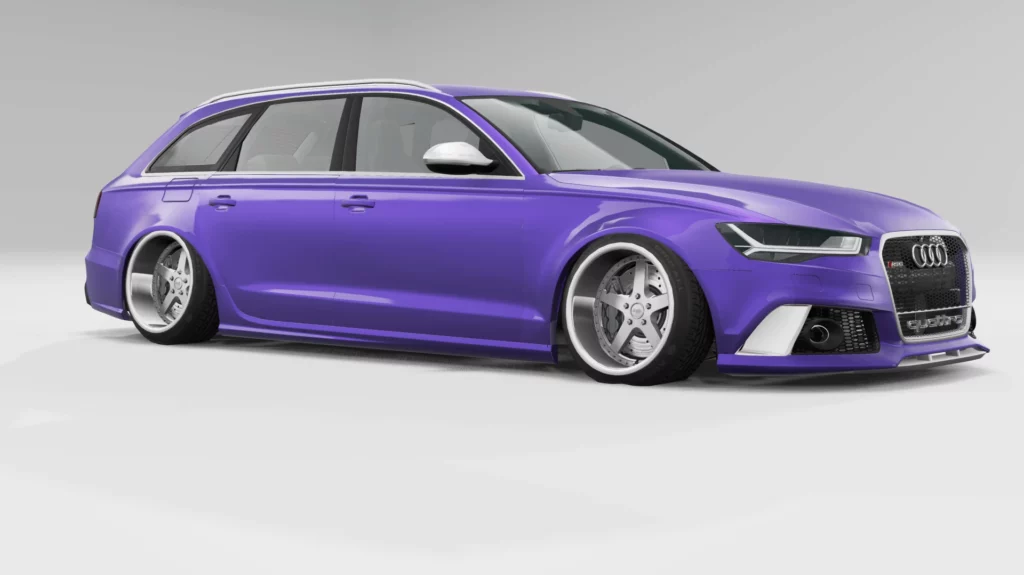 Мод AUDI RS6 C7 V1.7 для BeamNG.DRIVE