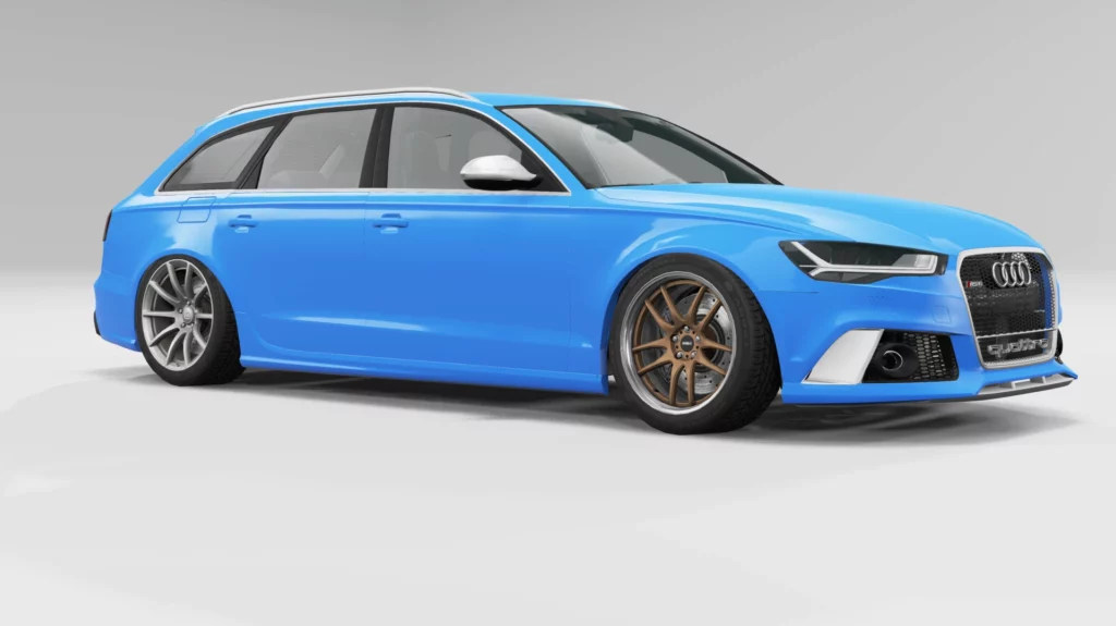 Мод AUDI RS6 C7 V1.7 для BeamNG.DRIVE