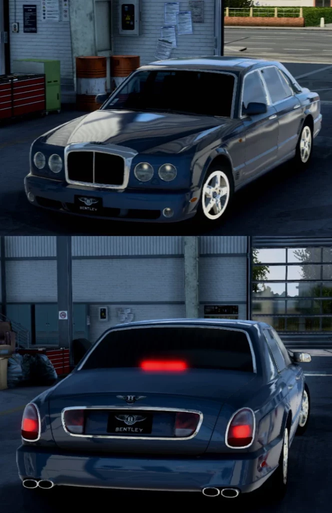 Мод BENTLEY ARNAGE T 2009 V1.0 V1.48 для Euro truck simulator 2