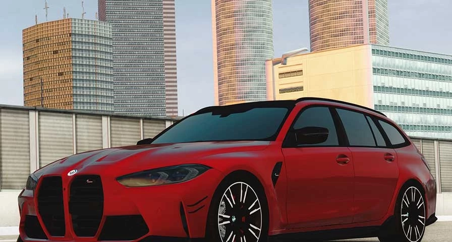 Мод BMW M3 G81 TOURING 2023 0.30.X ДЛЯ BEAMNG.DRIVАE