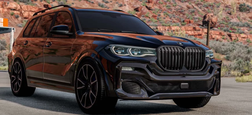 Мод BMW X7 V1.6 0.30.X ДЛЯ BEAMNG.DRIVАE