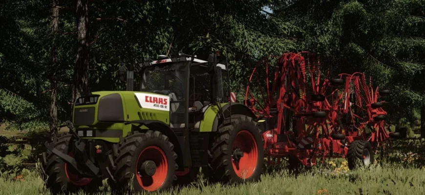 Мод CLAAS ATLES 900RZ V1.2.0.0 для Farming Simulator 22