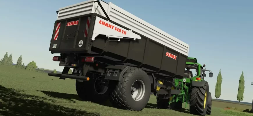 Мод CLAAS CARAT 140TD V1.2.0.0 для Farming Simulator 22