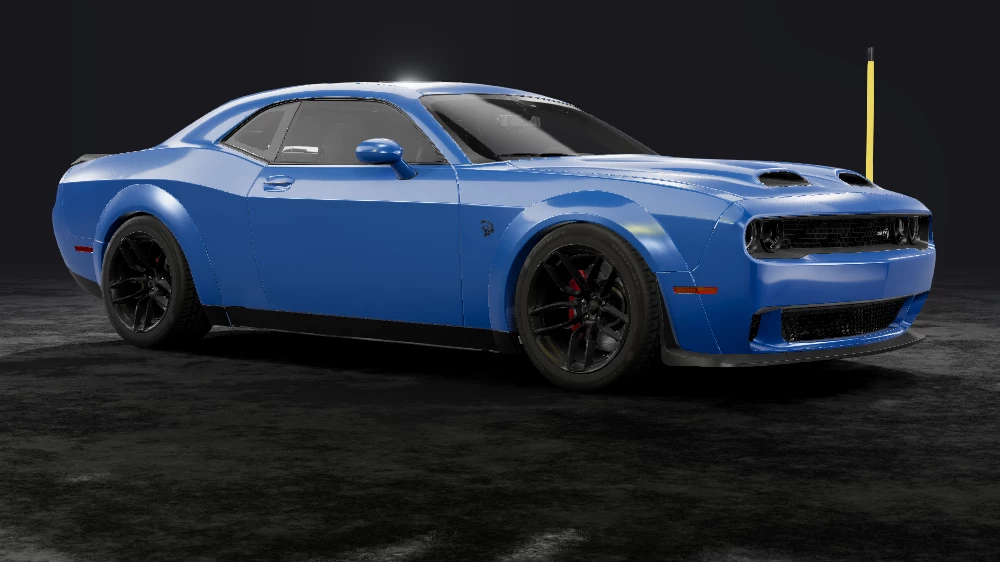 Мод DODGE CHALLENGER V5.0 0.30.X для BeamNG.DRIVE