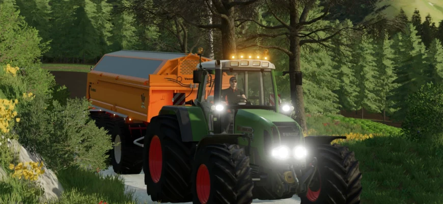 Мод FENDT VARIO FAVORITE 900 TMS V1.0.0.0 для Farming Simulator 22