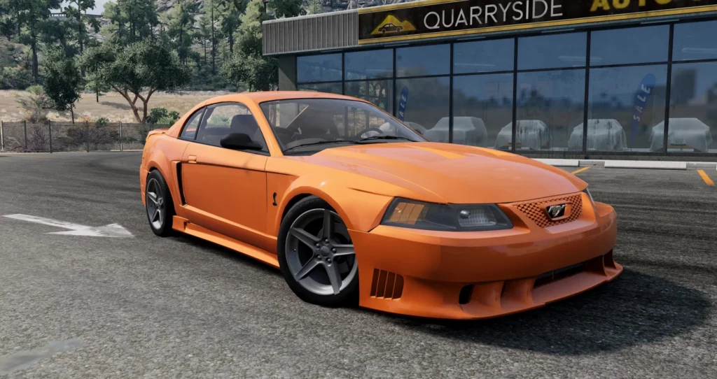 Мод FORD MUSTANG (1999-2004) V0.7 0.30.X ДЛЯ BEAMNG.DRIVАE