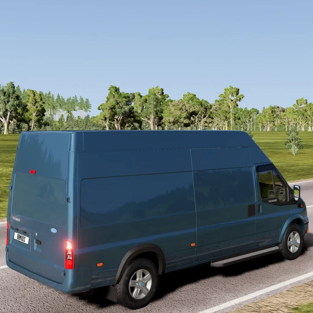 Мод FORD TRANSIT MK6 2006-2014 70 КОНФИГУРАЦИЙ 0.30.X для BeamNG.DRIVE