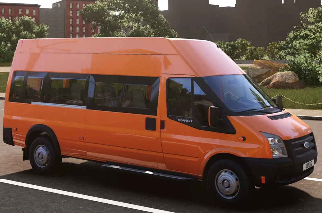 Мод FORD TRANSIT MK6 2006-2014 70 КОНФИГУРАЦИЙ 0.30.X для BeamNG.DRIVE