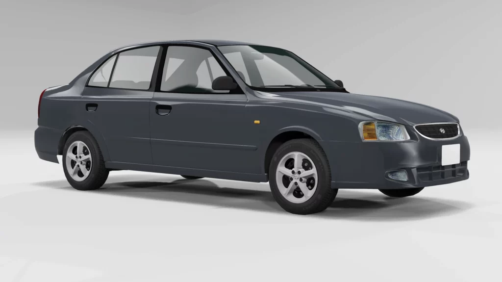 Мод HYUNDAI ACCENT 2003 V2.0 0.30.X ДЛЯ BEAMNG.DRIVАE