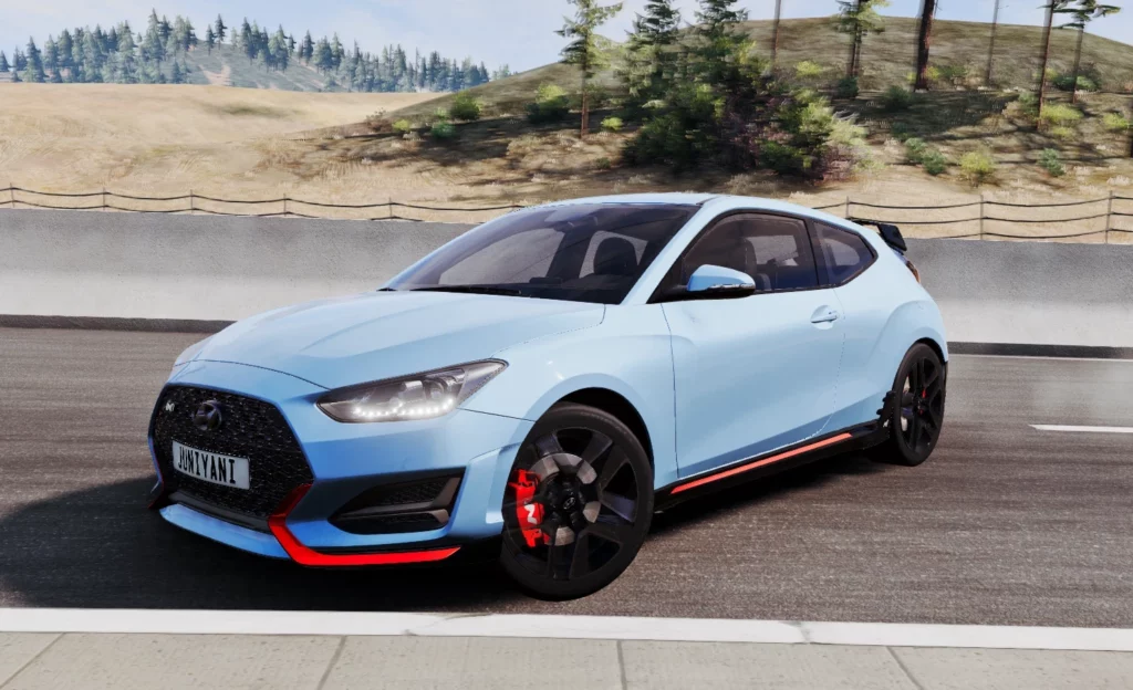 Мод HYUNDAI VELOSTER N 0.30.X ДЛЯ BEAMNG.DRIVАE