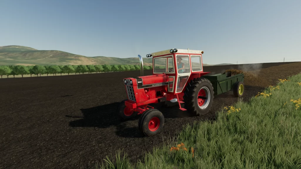 Мод РАЗБРАСЫВАТЕЛЬ НАВОЗА JOHN DEERE 34 V1.0.0.0 для Farming Simulator 22