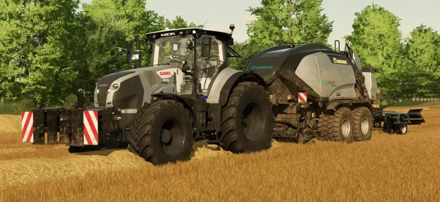 Мод KRONE BIG PACK 1290 HPDVC V1.0.0.0 для Farming Simulator 22