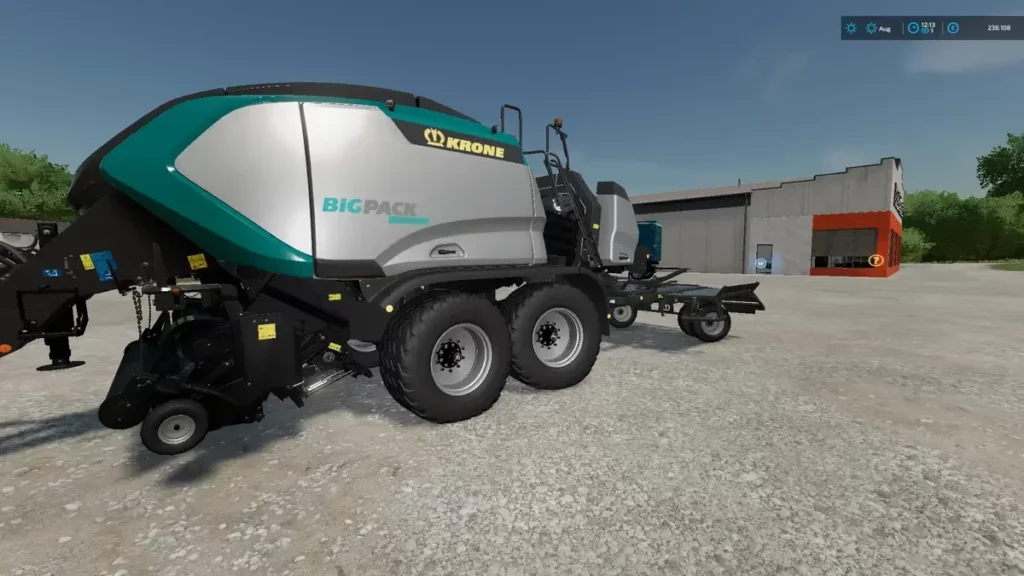 Мод KRONE BIG PACK 1290 HPDVC V1.0.0.0 для Farming Simulator 22