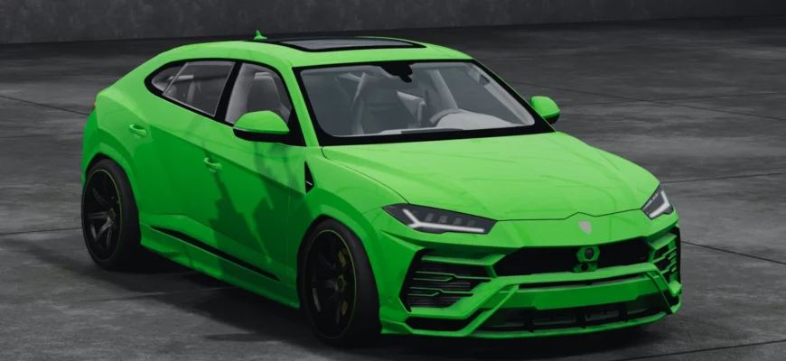 Мод LAMBORGHINI URUS 0.30.X ДЛЯ BEAMNG.DRIVАE