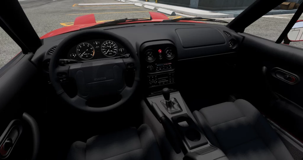 Мод MAZDA MX-5 MIATA V1.0 0.30.X ДЛЯ BEAMNG.DRIVАE