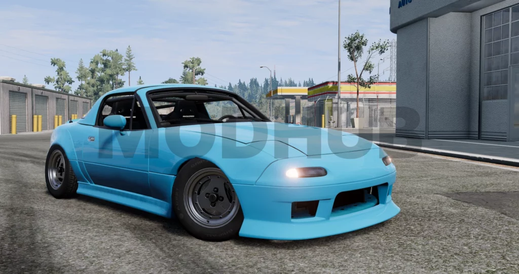 Мод MAZDA MX-5 MIATA V1.0 0.30.X ДЛЯ BEAMNG.DRIVАE