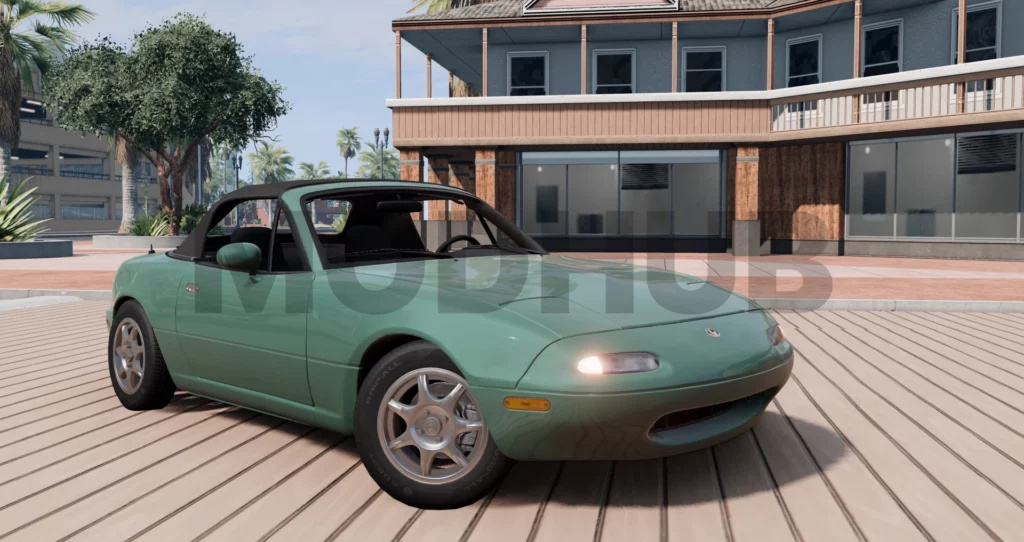 Мод MAZDA MX-5 MIATA V1.0 0.30.X ДЛЯ BEAMNG.DRIVАE