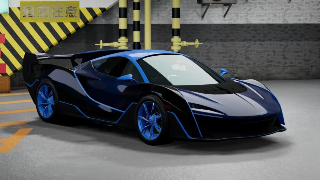 Мод MCLAREN SABRE V1.3 ДЛЯ BEAMNG.DRIVАE