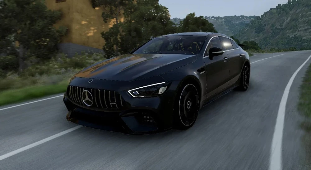 Мод MERCEDES AMG GT63 0.30.X для BeamNG.DRIVE