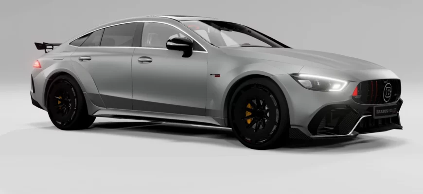 Мод MERCEDES AMG GT63 0.30.X ДЛЯ BEAMNG.DRIVАE