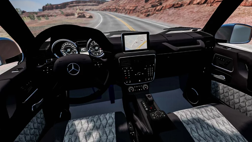 Мод MERCEDES-BENZ G-CLASS V2.1 0.30.X ДЛЯ BEAMNG.DRIVАE