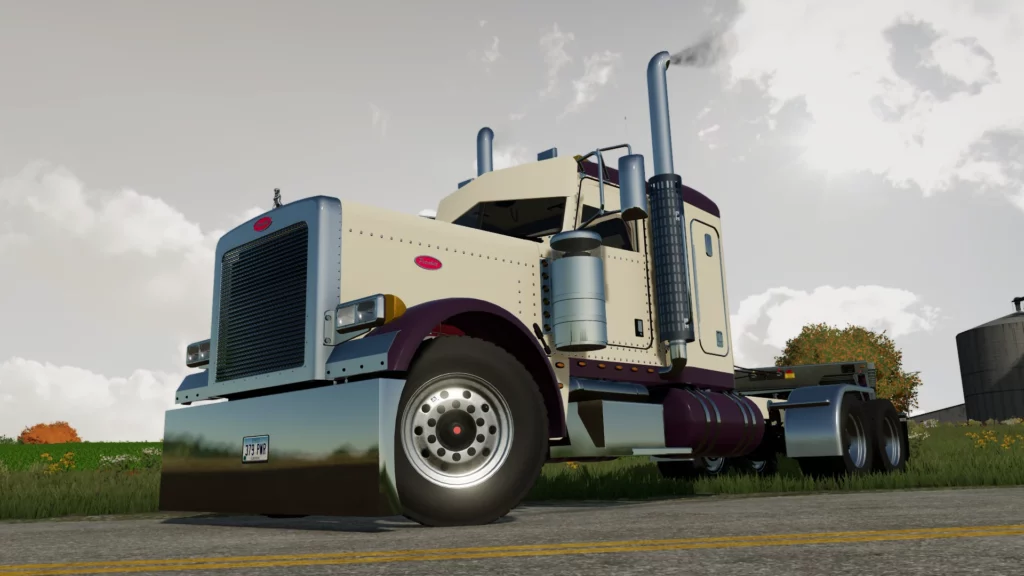 Мод PETERBILT 389 V1.1.0.2 для Farming Simulator 22