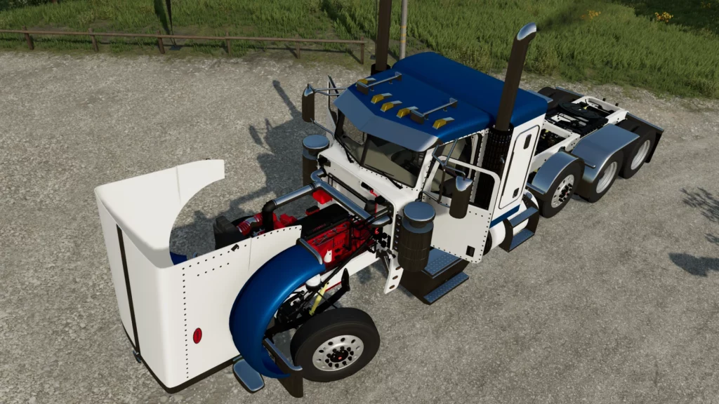 Мод PETERBILT 389 V1.1.0.2 для Farming Simulator 22