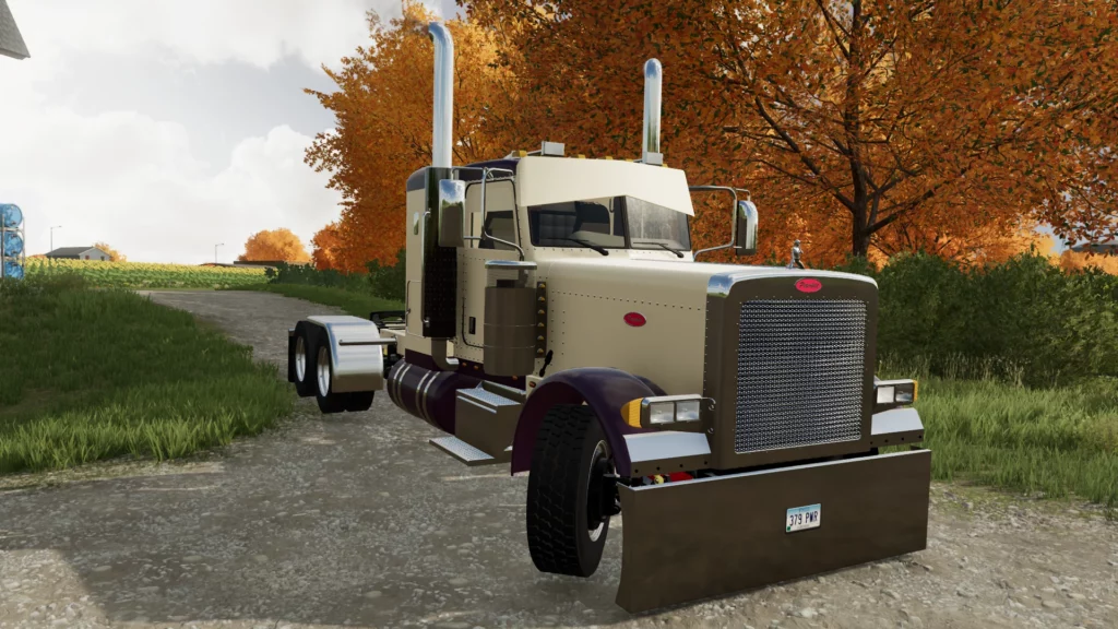 Мод PETERBILT 389 V1.1.0.2 для Farming Simulator 22