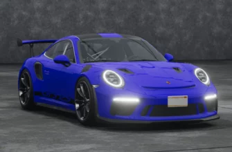 Мод PORSCHE 911 GT3RS V1.0 0.30.X ДЛЯ BEAMNG.DRIVАE