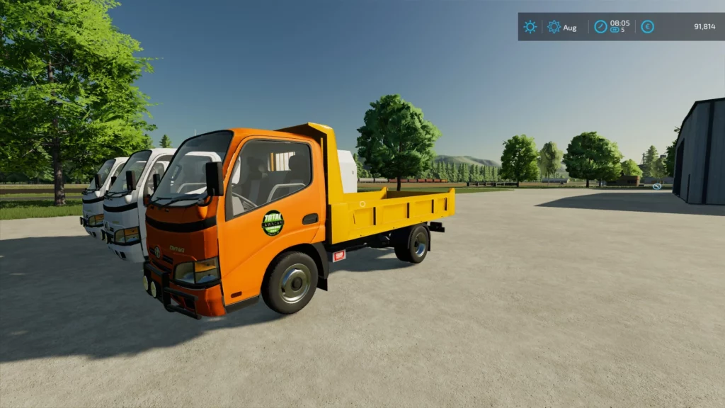 Мод TOYOTA DYNA V1.0.0.0 для Farming Simulator 22