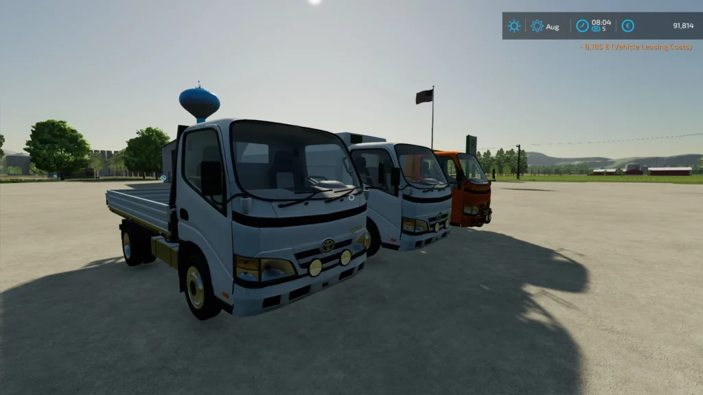 Мод TOYOTA DYNA V1.0.0.0 для Farming Simulator 22