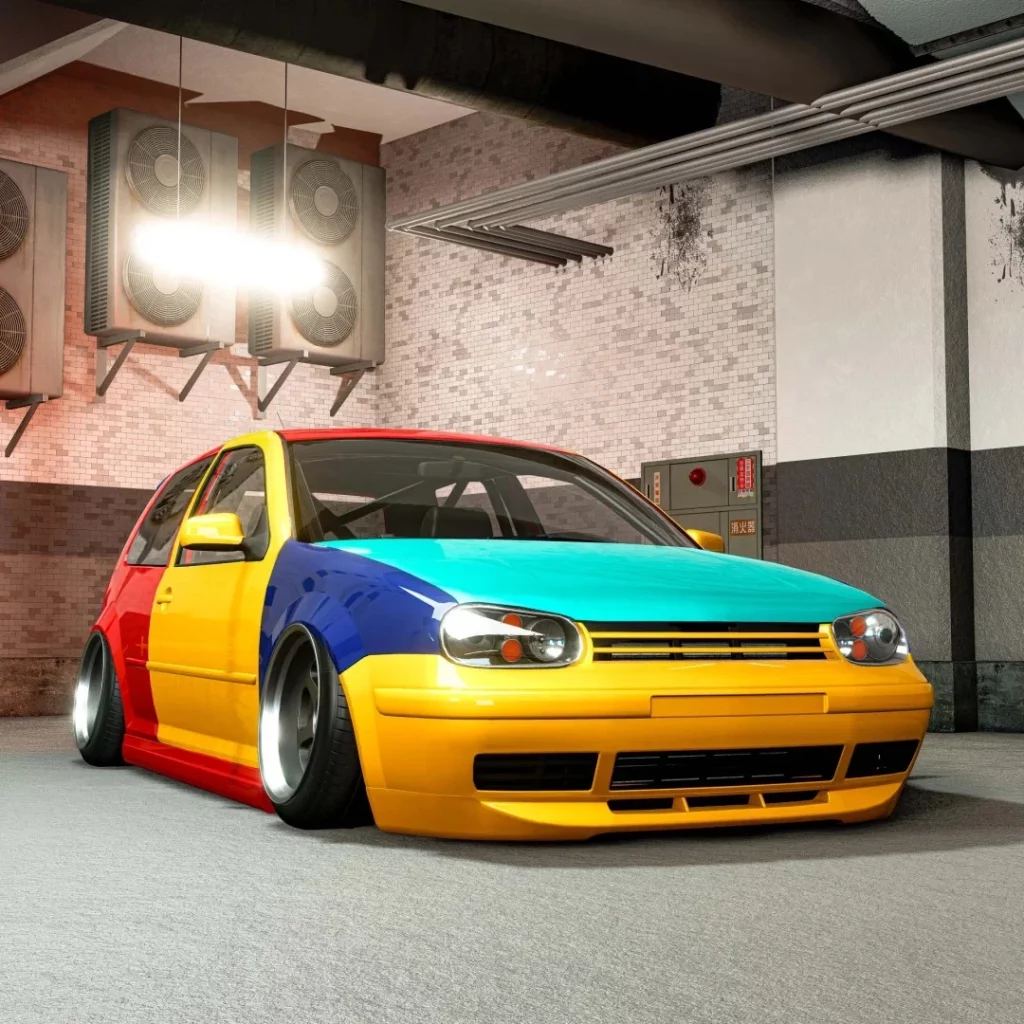 Мод VOLKSWAGEN GOLF MK4 0.30.X ДЛЯ BEAMNG.DRIVАE