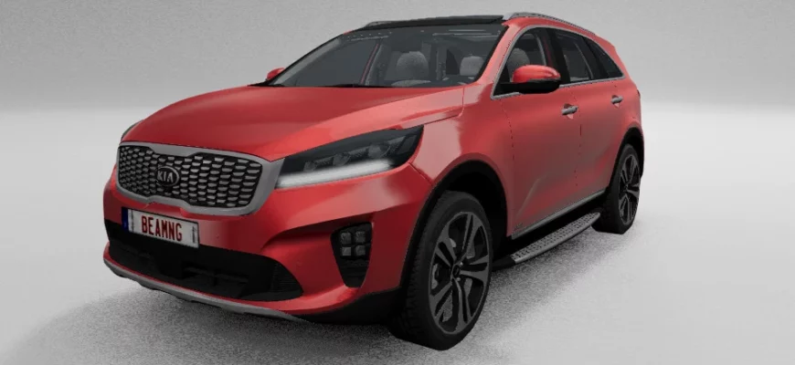 Мод 2016 KIA SORENTO (BETTER) 0.31.X ДЛЯ BEAMNG.DRIVE