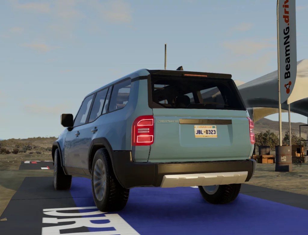 Мод 2024-2025 TOYOTA LAND CRUISER RELEASE V1.0 ДЛЯ BEAMNG.DRIVE