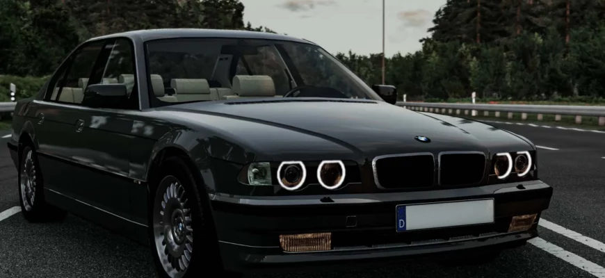 Мод BMW 7 SERIES (E38) V2.1 ДЛЯ BEAMNG.DRIVE