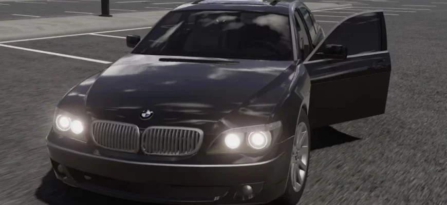 Мод BMW 7-SERIES E65/E66 V2.0 0.30.X ДЛЯ BEAMNG.DRIVE