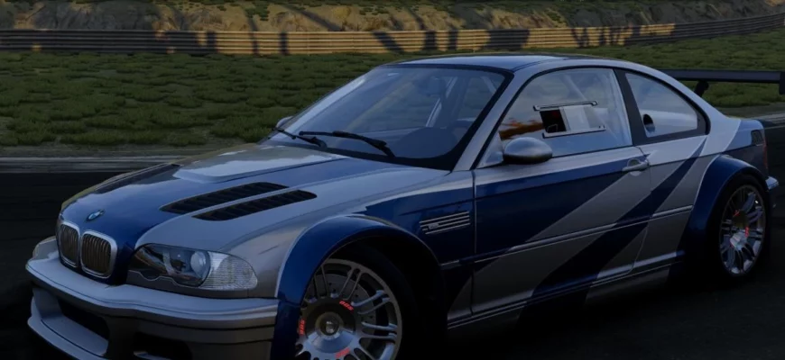 Мод BMW M3 GTR (E46) 3.0 0.31.X ДЛЯ BEAMNG.DRIVE