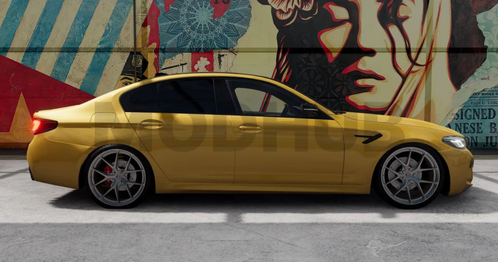 Мод BMW M5 (F90) V1.0 0.31.X ДЛЯ BEAMNG.DRIVE