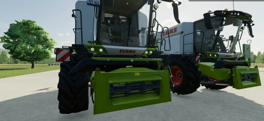 Мод CLAAS TRION 700 V1.0.0.0 для Farming Simulator 22