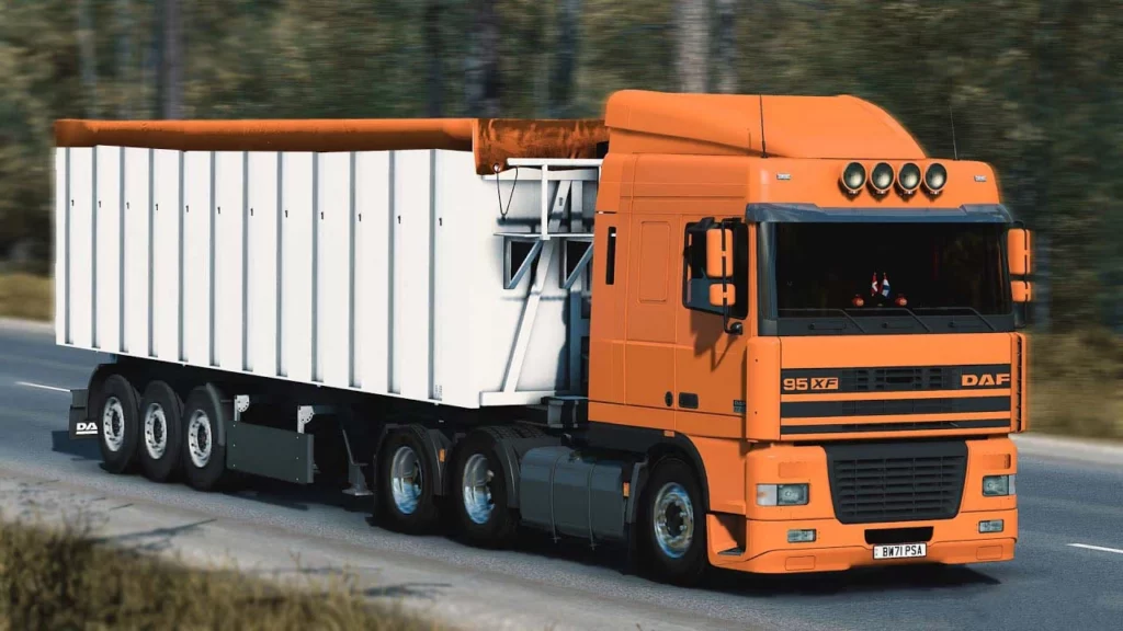 Мод DAF 95XF V1.0.3 1.49 для Euro truck simulator 2