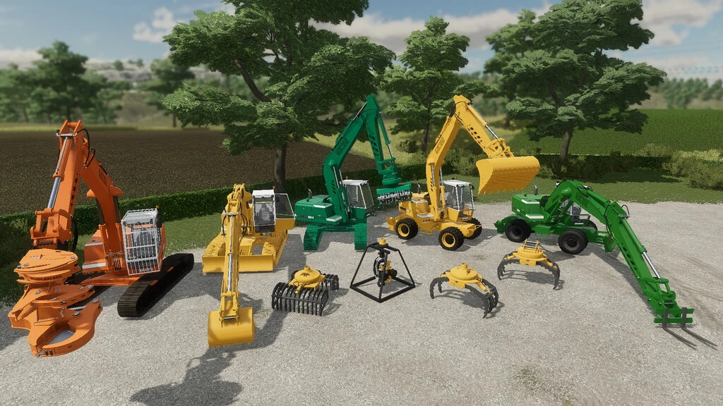 Мод ЭКСКАВАТОР LIEBHERR 902 ПАК V1.0.0.0 для Farming Simulator 22