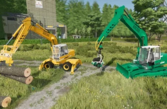 Мод ЭКСКАВАТОР LIEBHERR 902 ПАК V1.0.0.0 для Farming Simulator 22