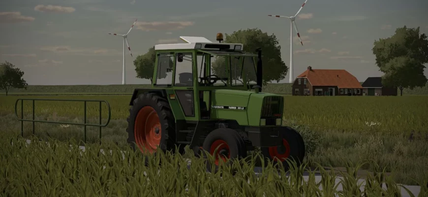 Мод FENDT 300 LSA V1.2.0.0 для Farming Simulator 22