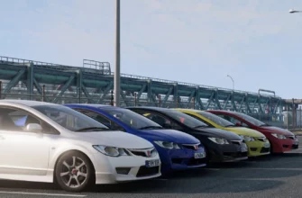 Мод HONDA CIVIC FD2 V1.2 0.30.X ДЛЯ BEAMNG.DRIVE