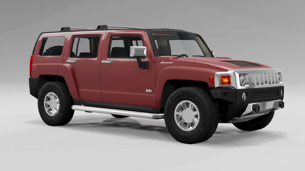 Мод HUMMER H3 V1.0 RENOVATE 0.30.X ДЛЯ BEAMNG.DRIVE