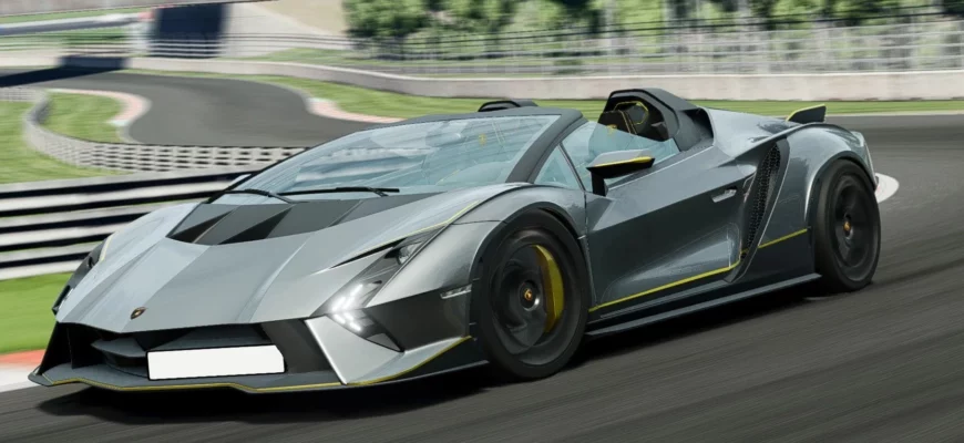 Мод LAMBORGHINI AUTÉNTICA 2023 V1.0 ДЛЯ BEAMNG.DRIVE